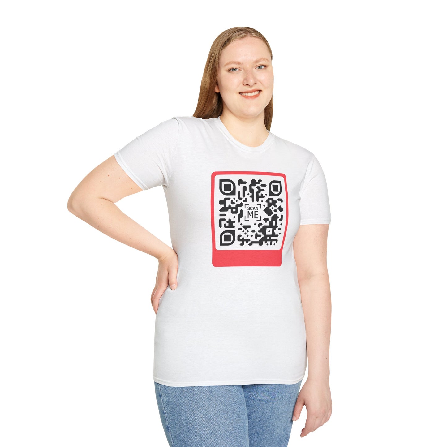 QR Code Tee for Tough Days