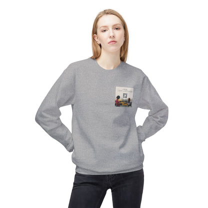 Support Small Business - Unisex Midweight Softstyle Fleece Crewneck Sweatshirt