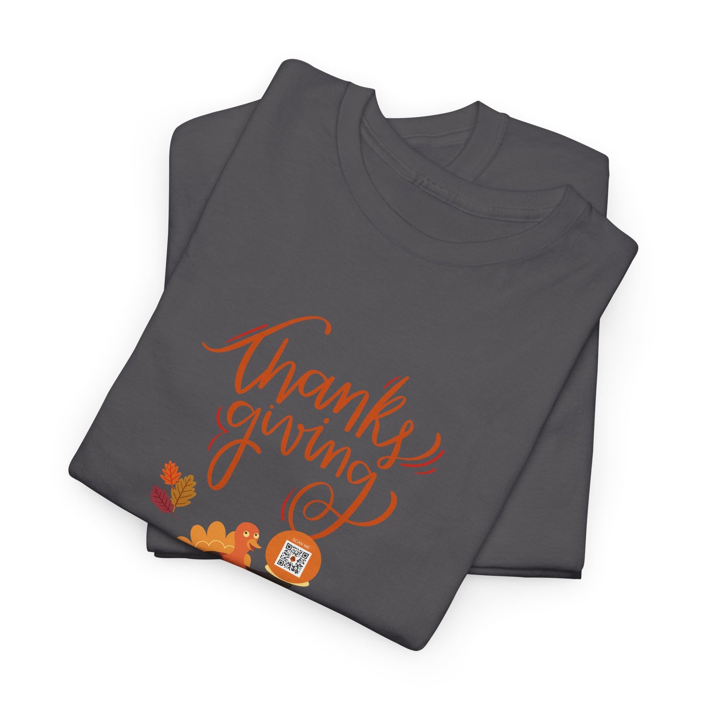 Autumn Gratitude QR Tee