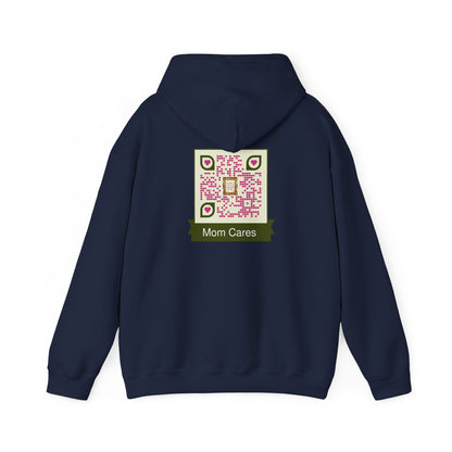 Unisex QR Code Hoodie – Wear Your Love for Mom