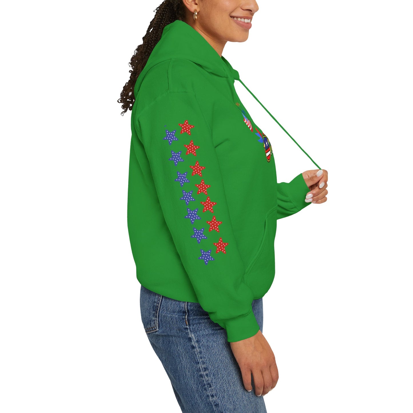 United & Unstoppable – 4th of July QR Hoodie