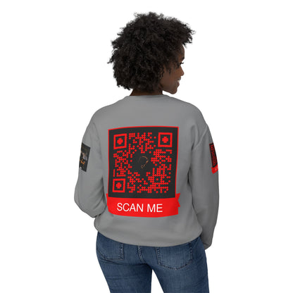 AJ custom BIG Unisex Lightweight Crewneck Sweatshirt