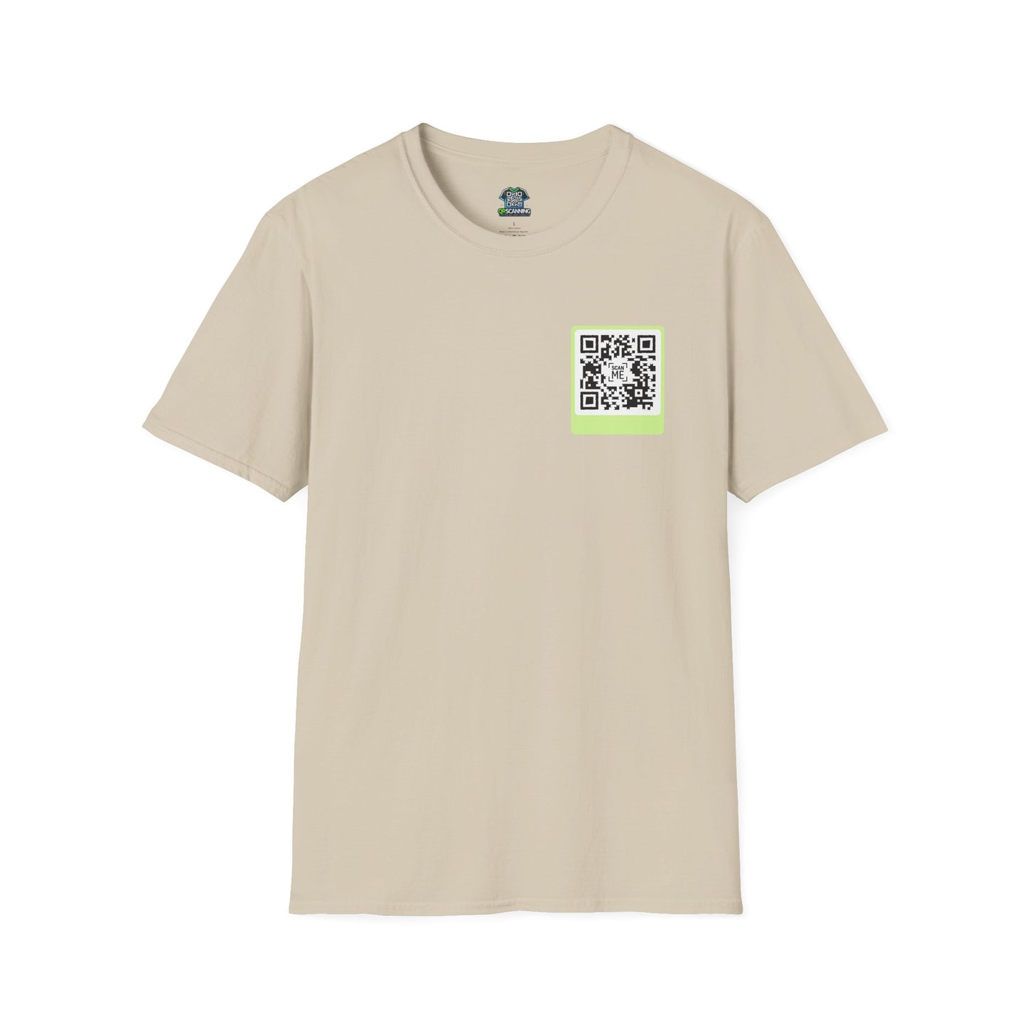 Scannable "Someone Loves You" QR Tee shirt