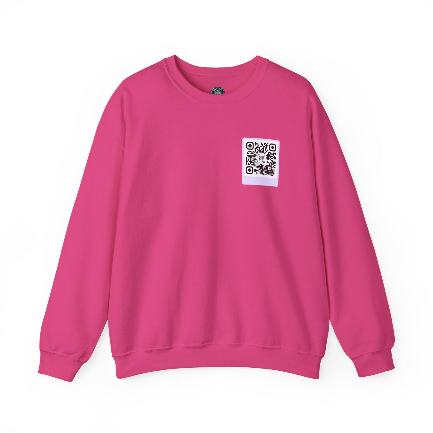 Scannable 'Someone Loves You' QR Crewneck Sweatshirt