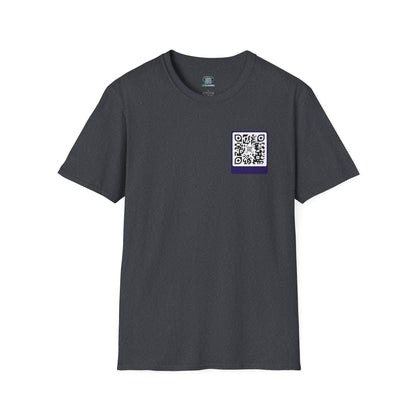 QR Tee shirt - Scannable 'Awesome' Design