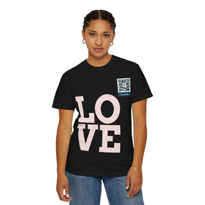 Let Love Lead Unisex Washed Tee