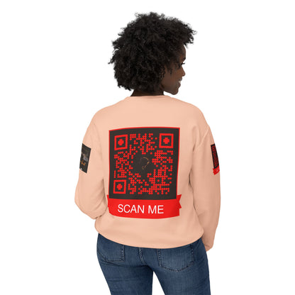 AJ custom BIG Unisex Lightweight Crewneck Sweatshirt