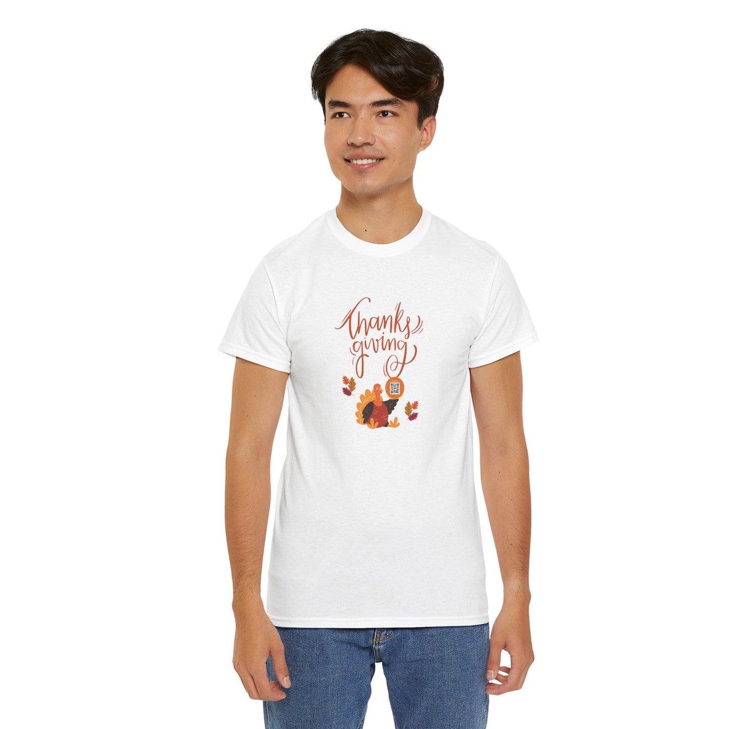 Autumn Gratitude QR Tee