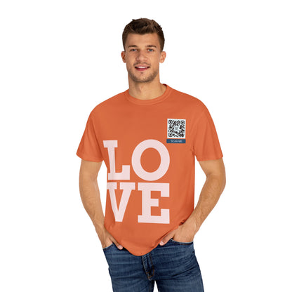 Let Love Lead Unisex Washed Tee