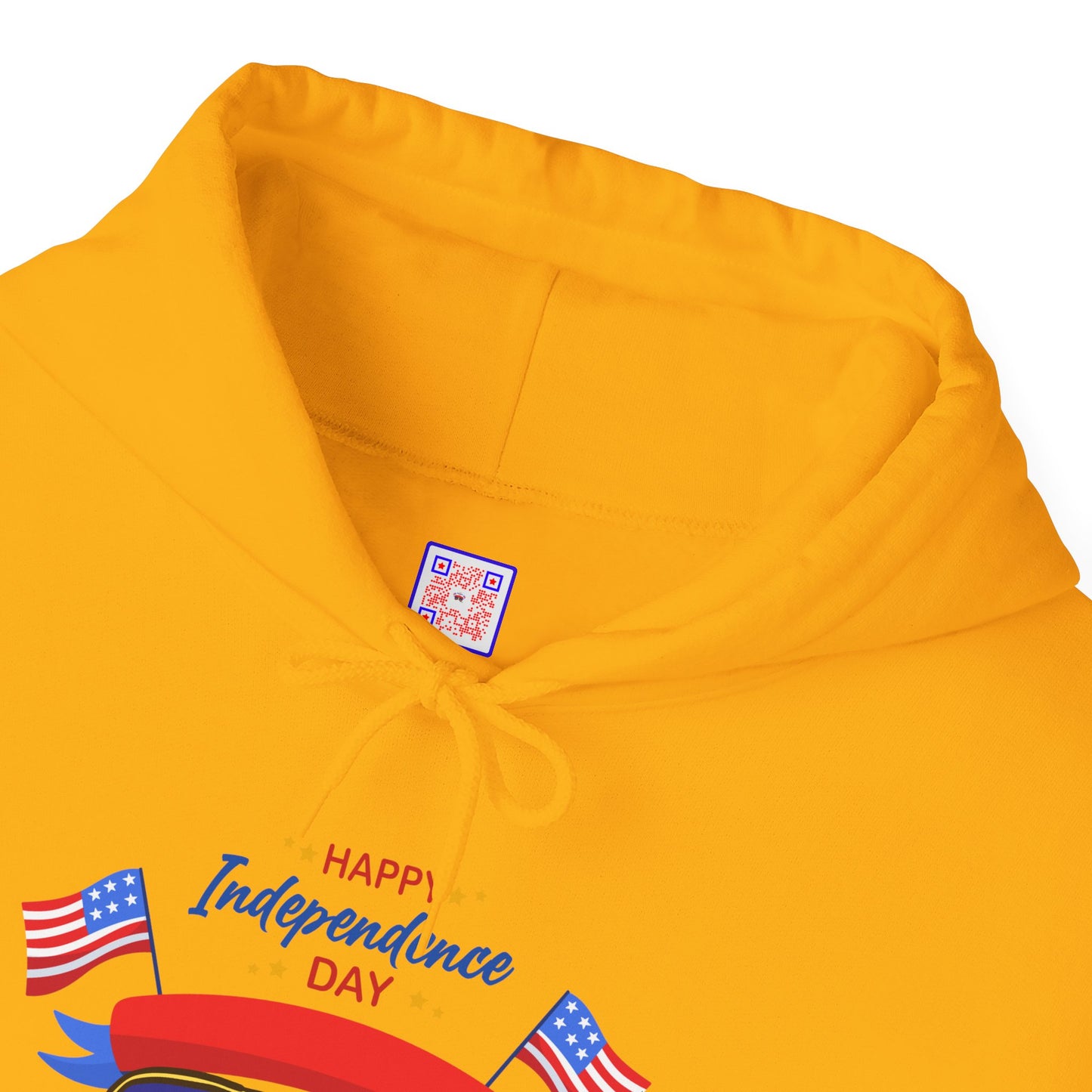 United & Unstoppable – 4th of July QR Hoodie