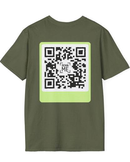 Scannable "Someone Loves You" QR Tee shirt