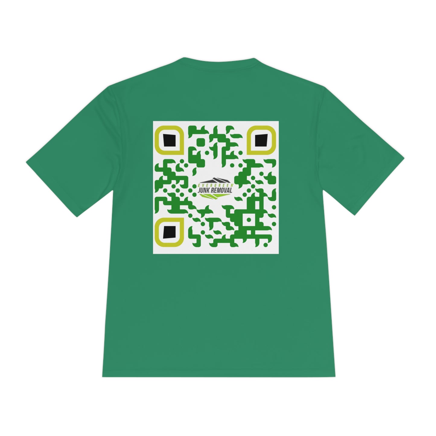 QR Custom "Evergreen" Unisex Moisture Wicking Tee