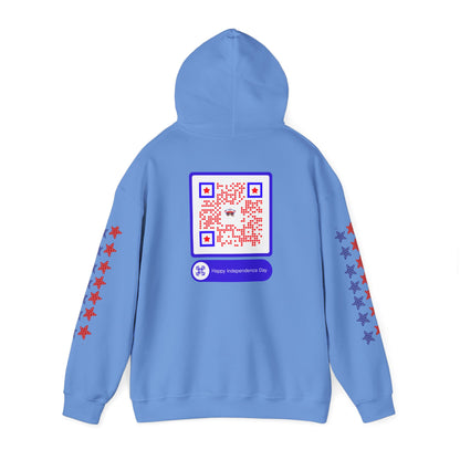 United & Unstoppable – 4th of July QR Hoodie