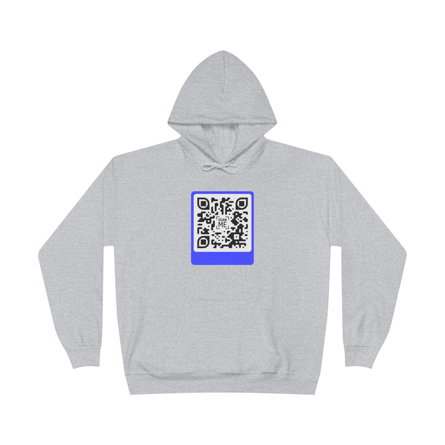 Scannable 'Smile' QR Code Hoodie