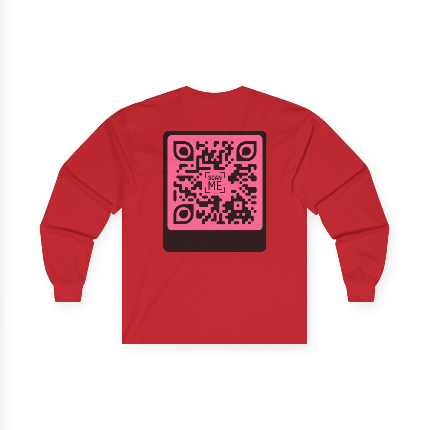 Scannable 'Someone Loves You' QR Long Sleeve Tee