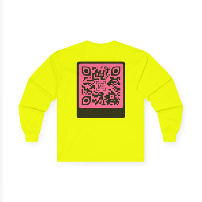 Scannable 'Someone Loves You' QR Long Sleeve Tee
