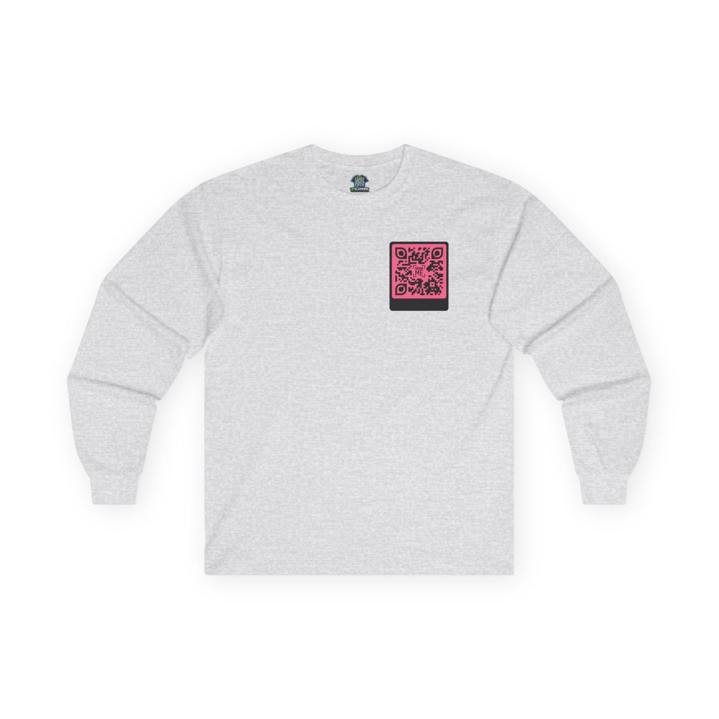 Scannable 'Someone Loves You' QR Long Sleeve Tee