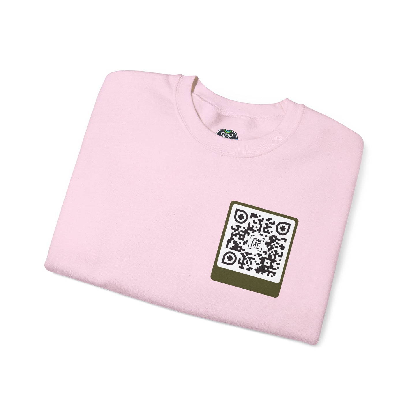 Scannable ‘Spread Love’ QR Sweatshirt