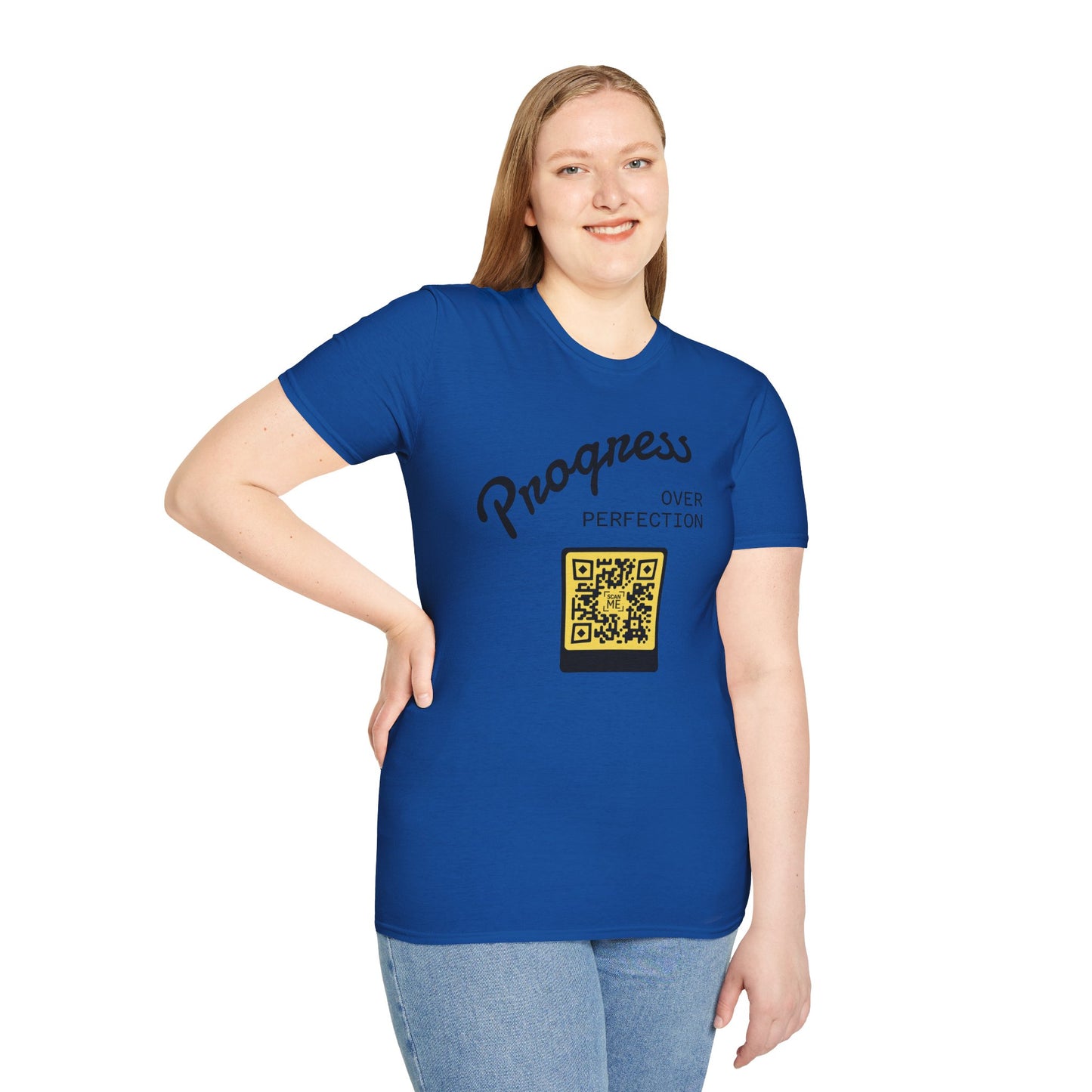 Never Quit Unisex QR Tee