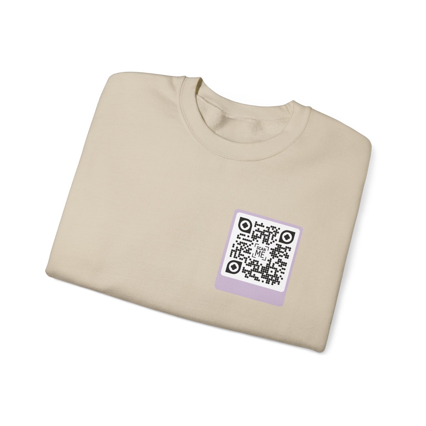 Scannable 'Awesome' QR Sweatshirt