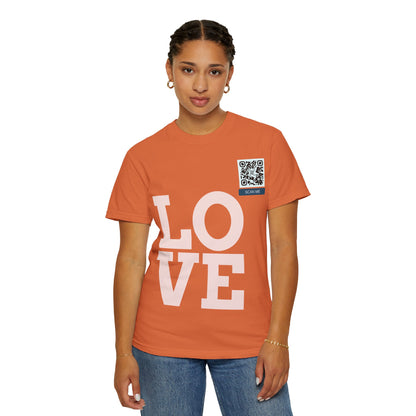 Let Love Lead Unisex Washed Tee