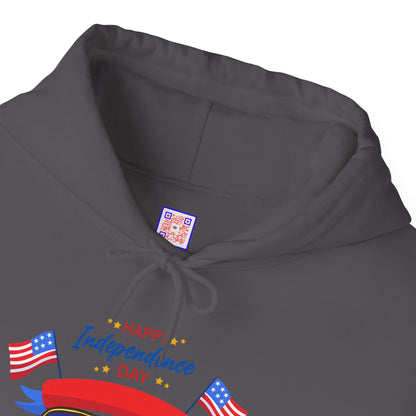 United & Unstoppable – 4th of July QR Hoodie