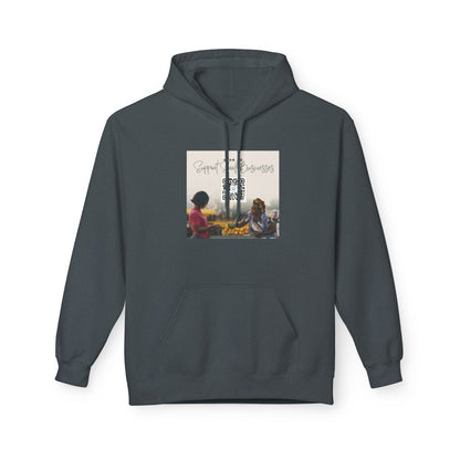 Support Small Business - Unisex Midweight Softstyle Fleece Hoodie