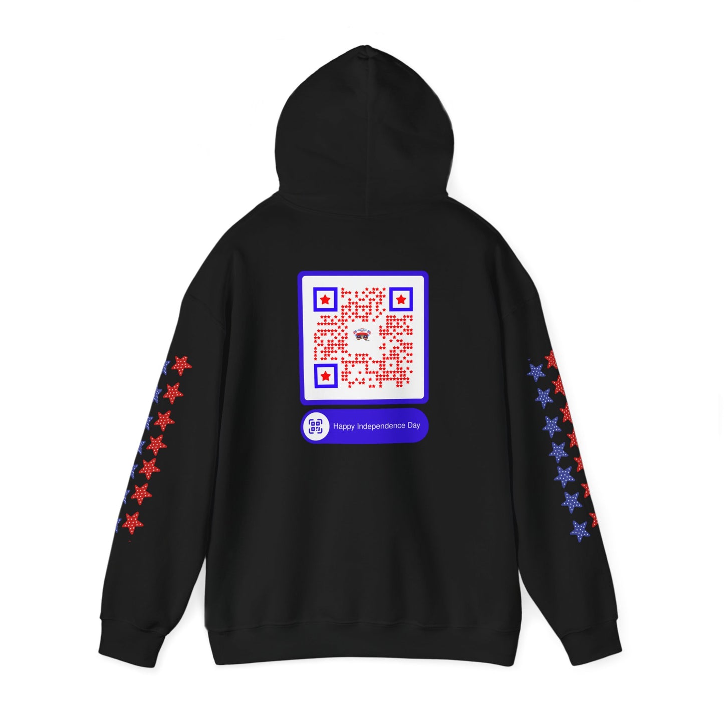 United & Unstoppable – 4th of July QR Hoodie