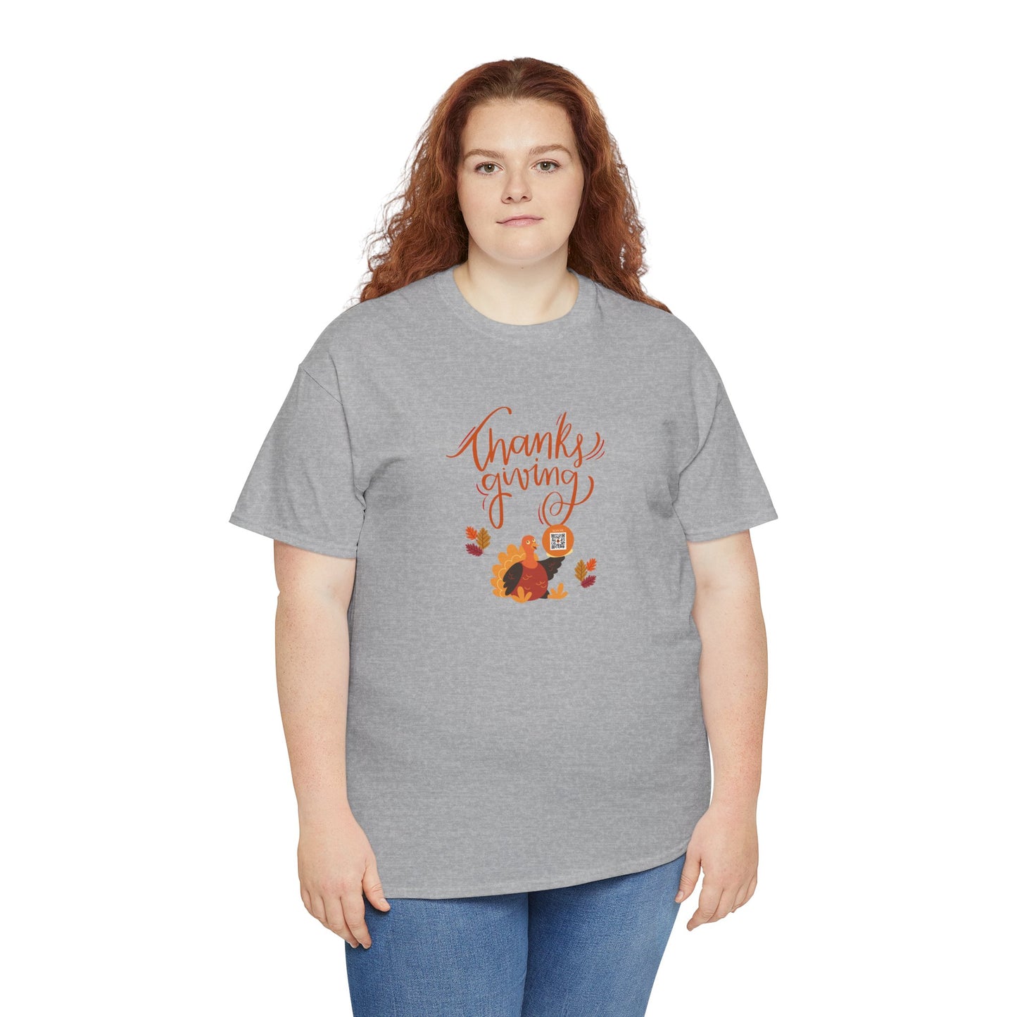 Autumn Gratitude QR Tee