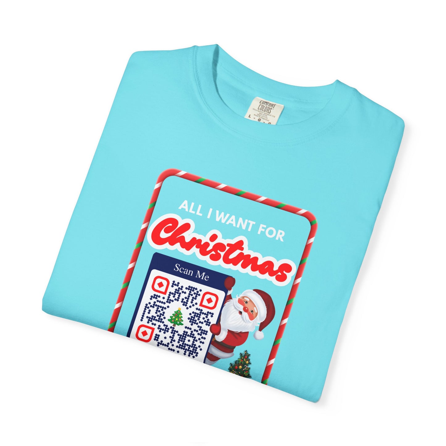 Unisex Christmas Spirit Garment-Dyed Shirt