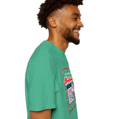 Unisex Christmas Spirit Garment-Dyed Shirt