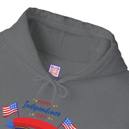 United & Unstoppable – 4th of July QR Hoodie