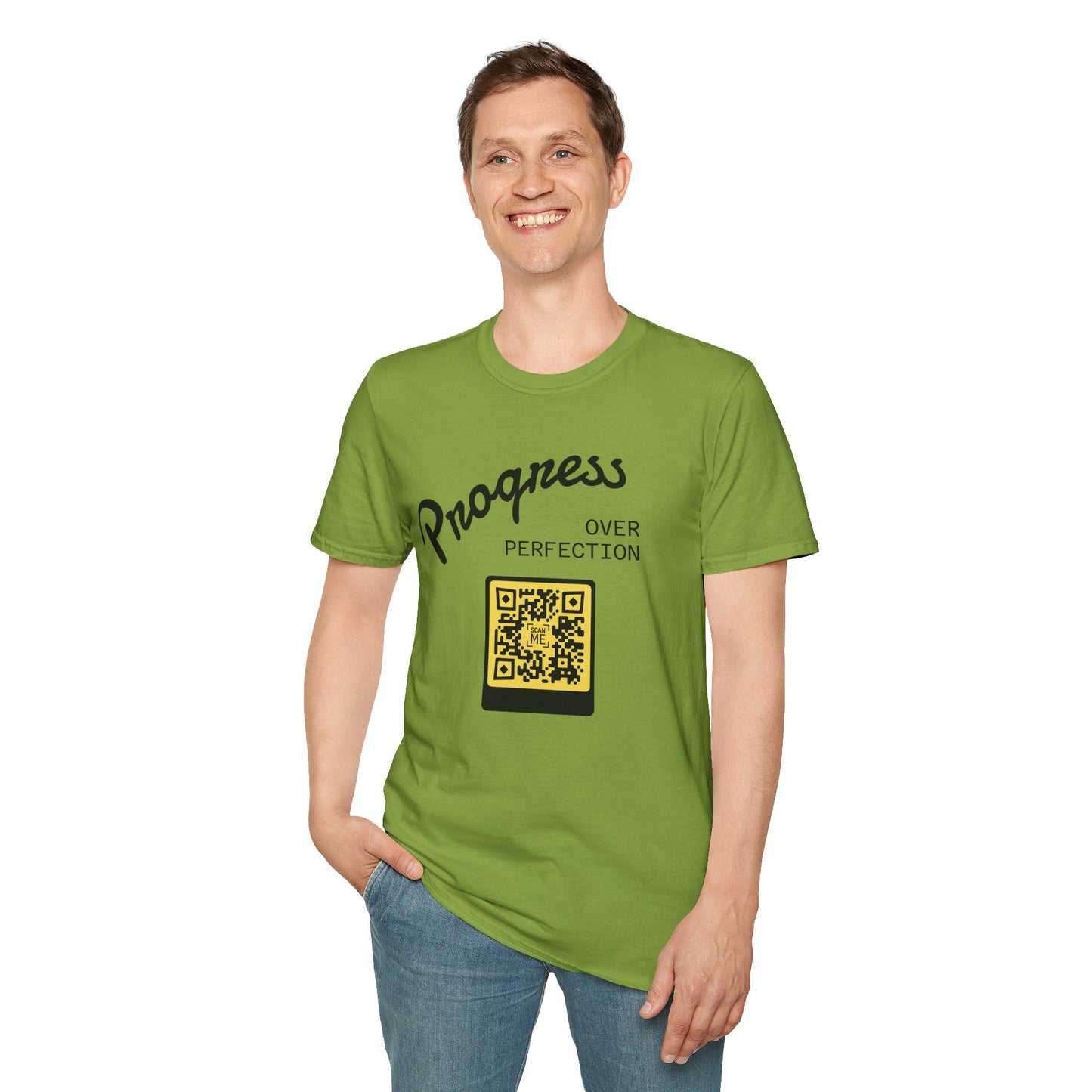 Never Quit Unisex QR Tee