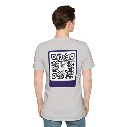 QR Tee shirt - Scannable 'Awesome' Design