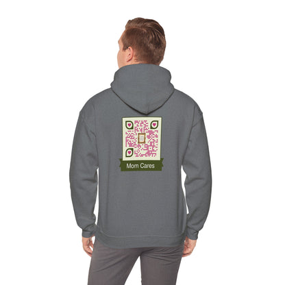 Unisex QR Code Hoodie – Wear Your Love for Mom