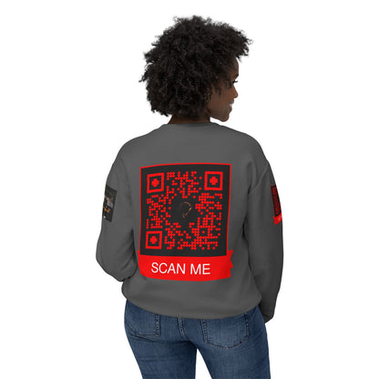 AJ custom BIG Unisex Lightweight Crewneck Sweatshirt