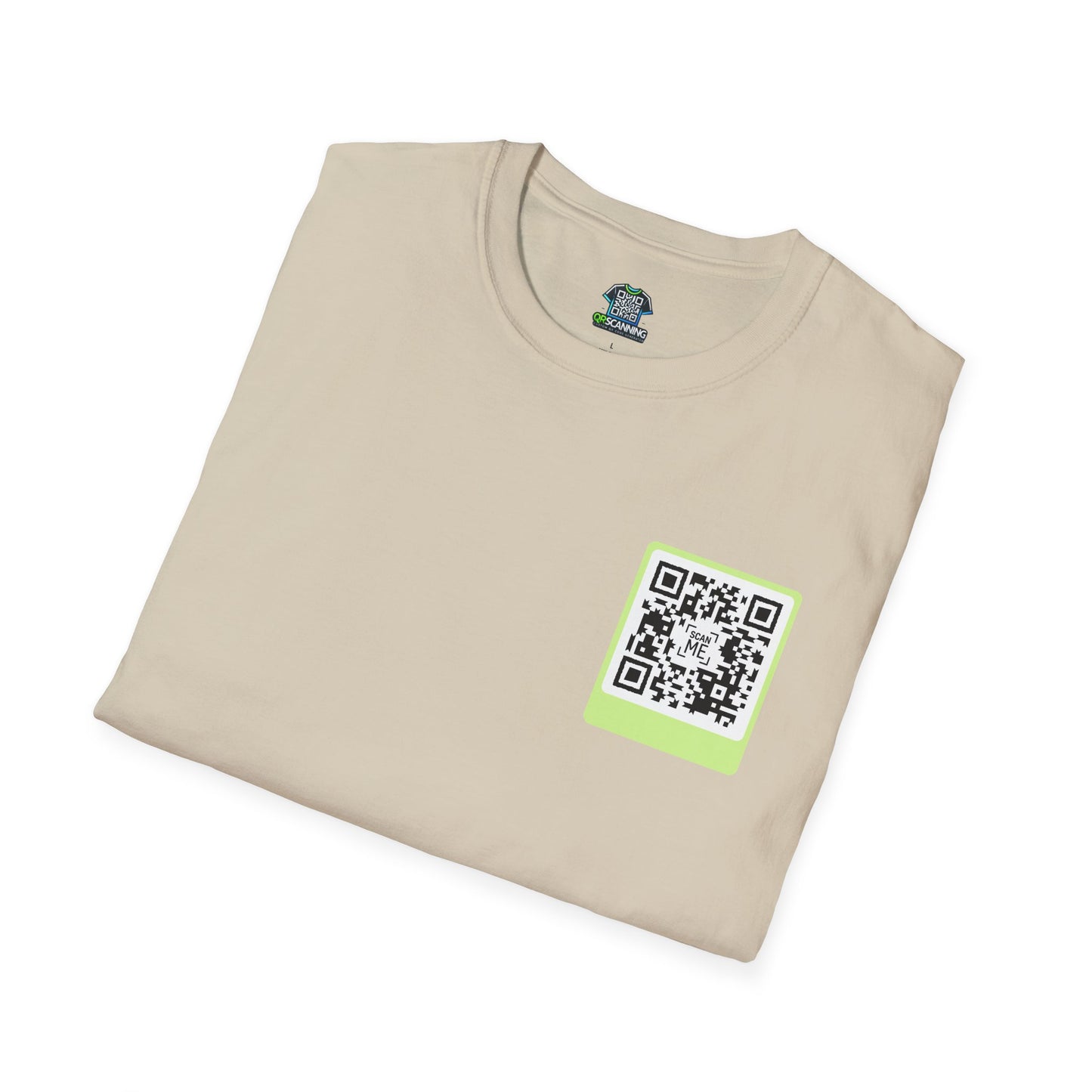 Scannable "Someone Loves You" QR Tee shirt