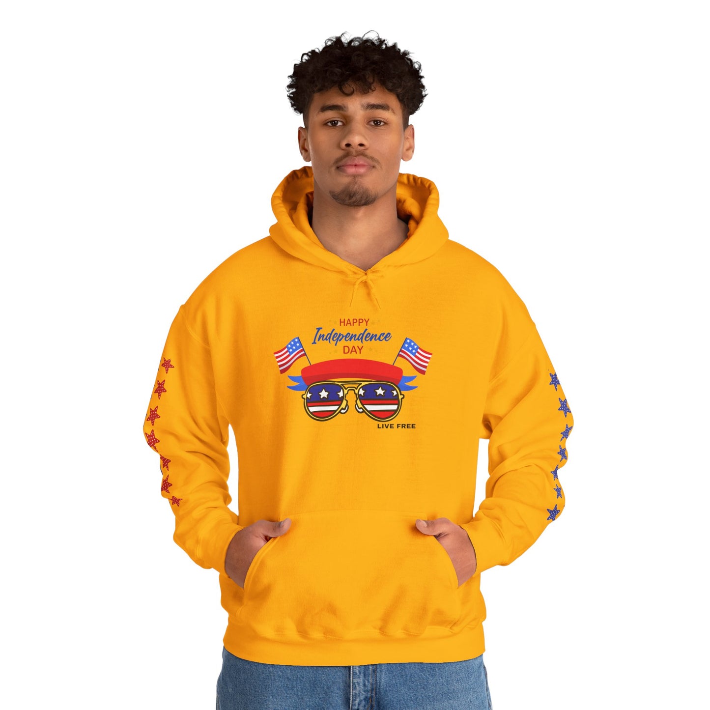 United & Unstoppable – 4th of July QR Hoodie