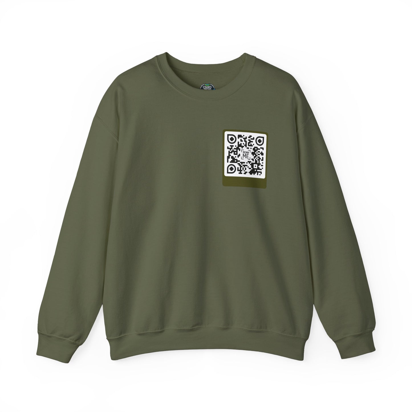 Scannable ‘Spread Love’ QR Sweatshirt