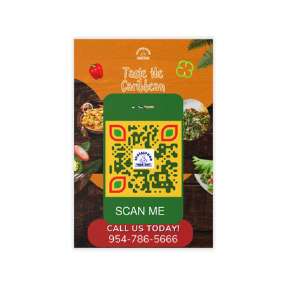 QR Custom Wall Decals "Silver Spoon"