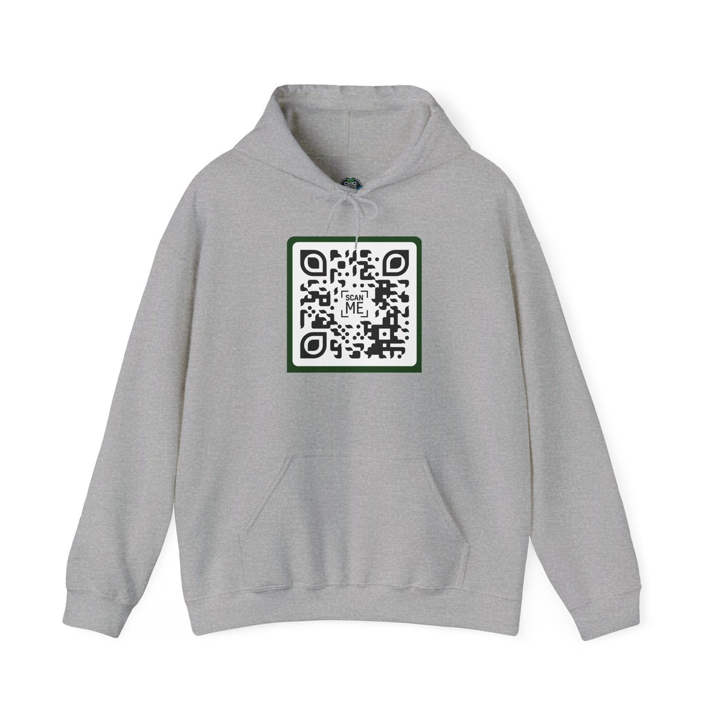 Scannable 'Someone Loves You' QR hoodie