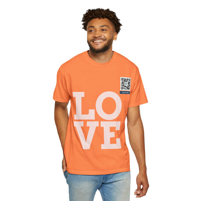 Let Love Lead Unisex Washed Tee