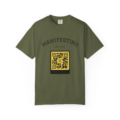 Manifesting Greatness Unisex QR Tee