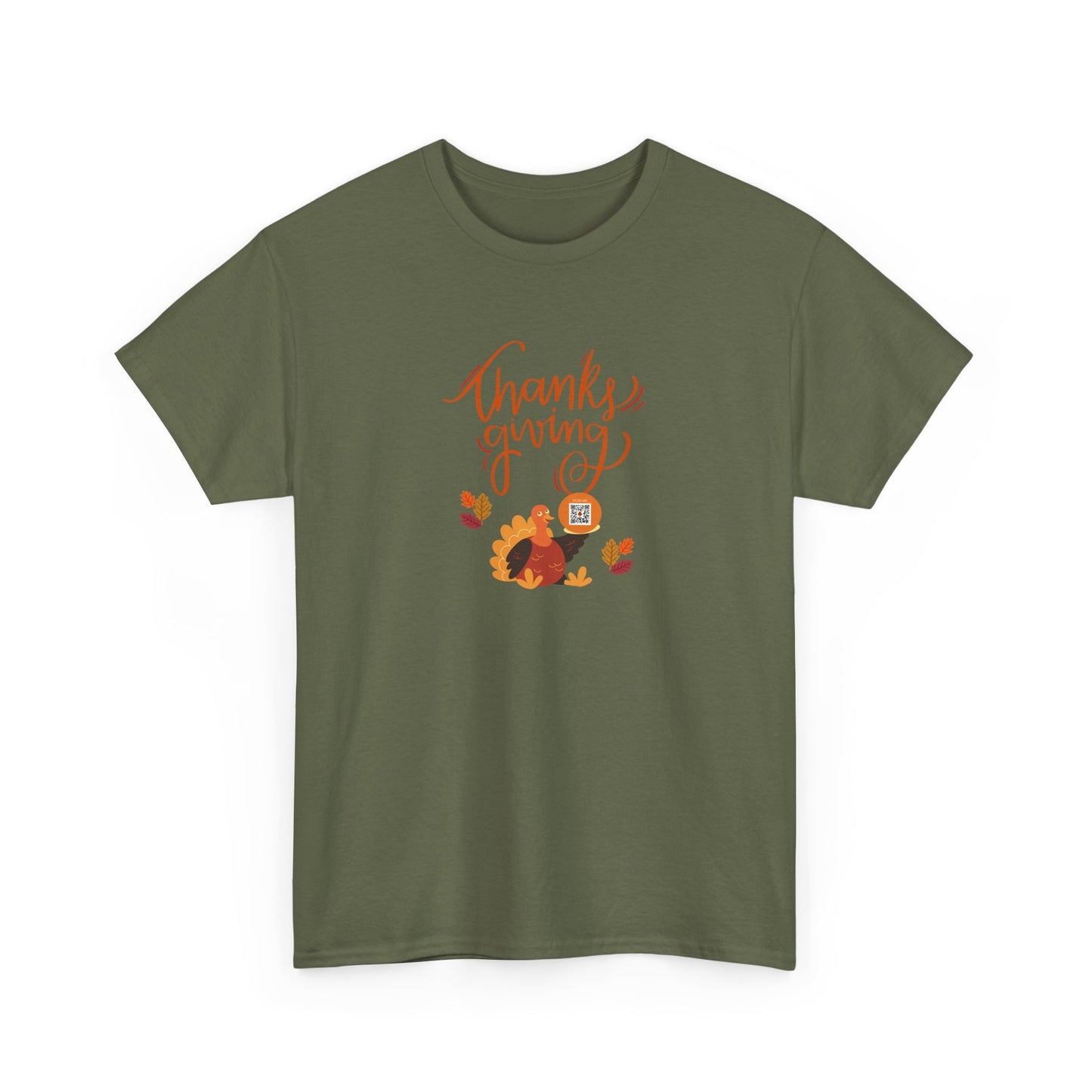 Autumn Gratitude QR Tee