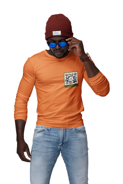 Scannable ‘Spread Love’ QR Sweatshirt