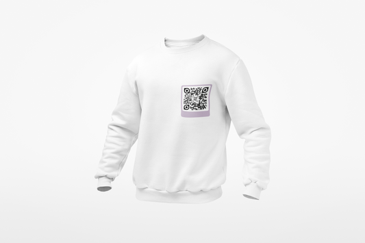 Scannable 'Awesome' QR Sweatshirt