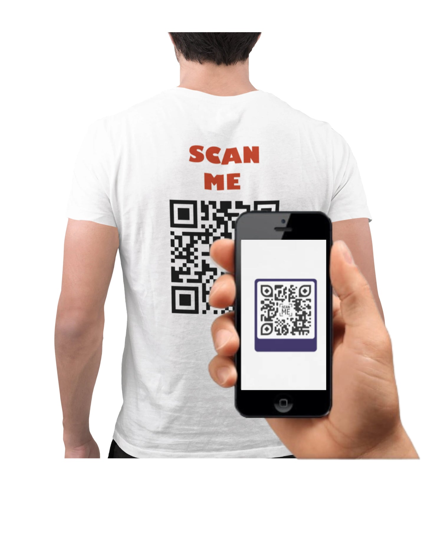 Scan My Love - Unisex Garment-Dyed T-shirt