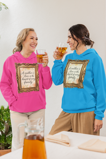 Unisex QR Code Hoodie – Wear Your Love for Mom