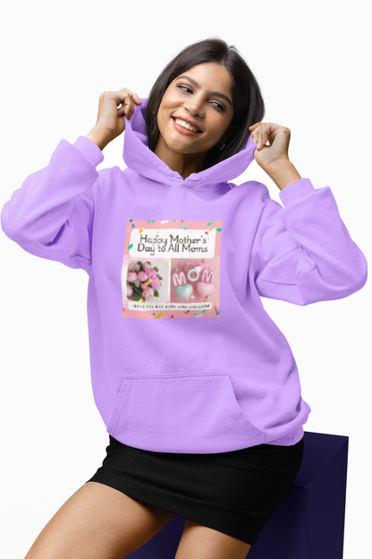 Unisex Hoodie with Custom QR for Mom