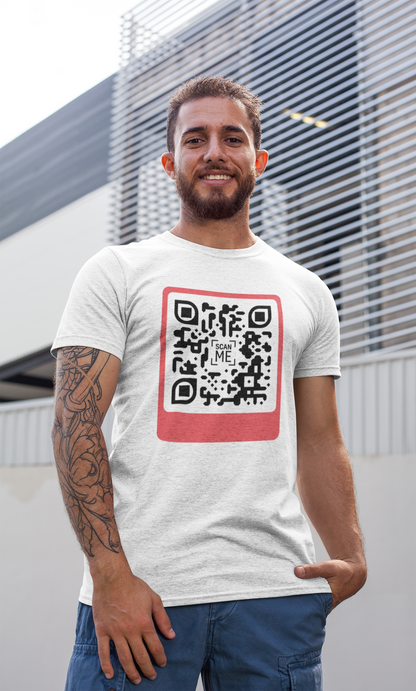 QR Code Tee for Tough Days